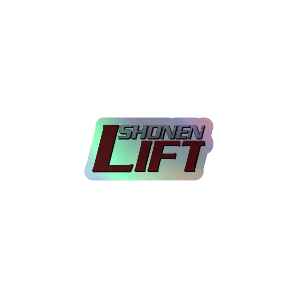 Shonen Lift Branded Holo Sticker product image (1)