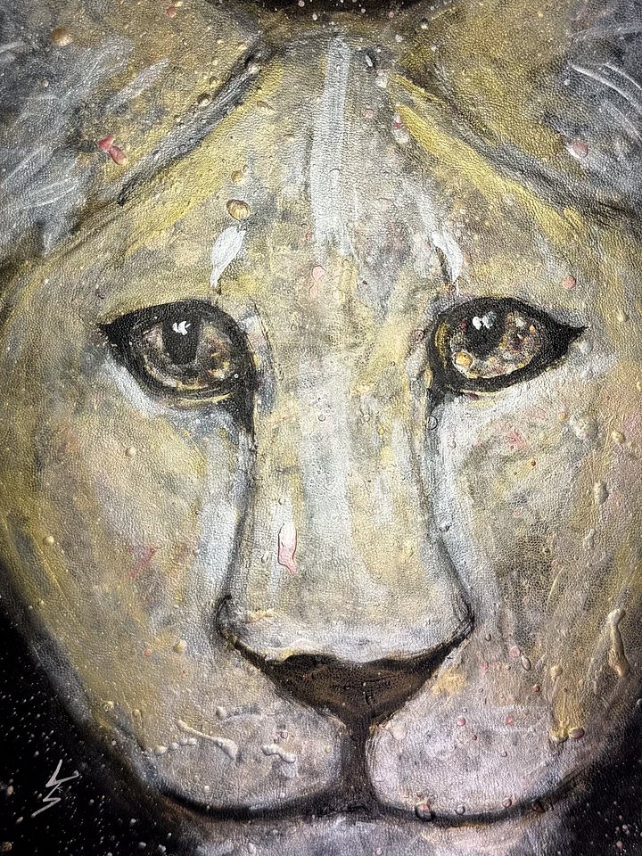 Cosmic Lioness Print product image (2)