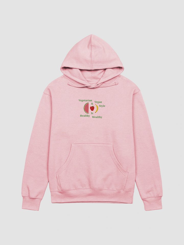 Healthy Wealthy Vegan Hoodie product image (1)
