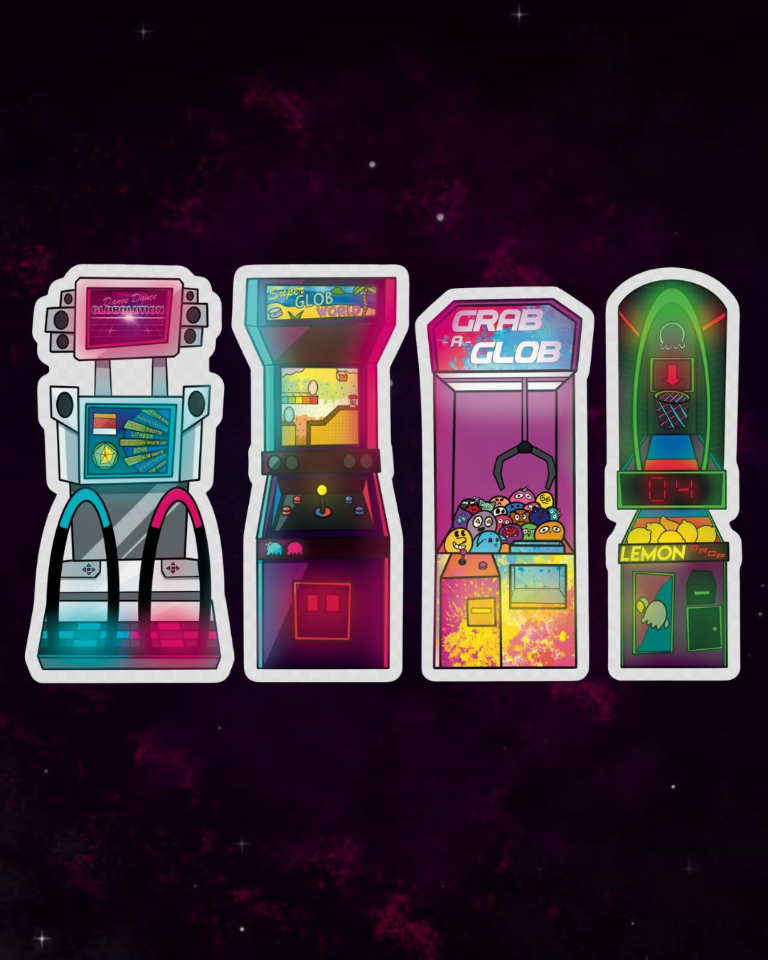 Glob Arcade Stickers Bundle product image (2)
