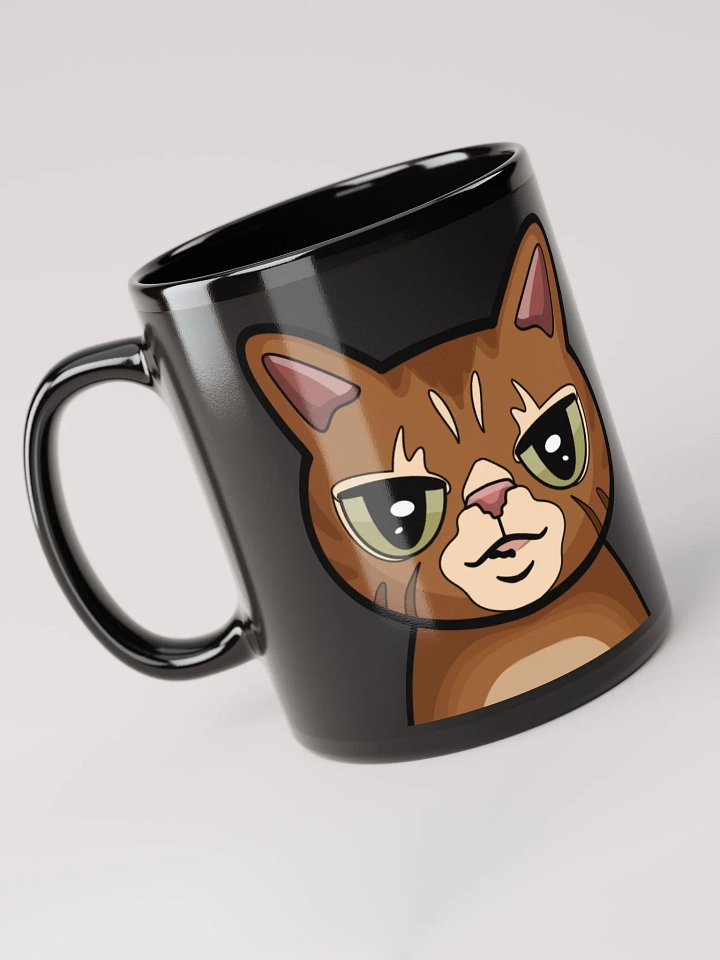 Reggie Black Glossy Mug product image (1)