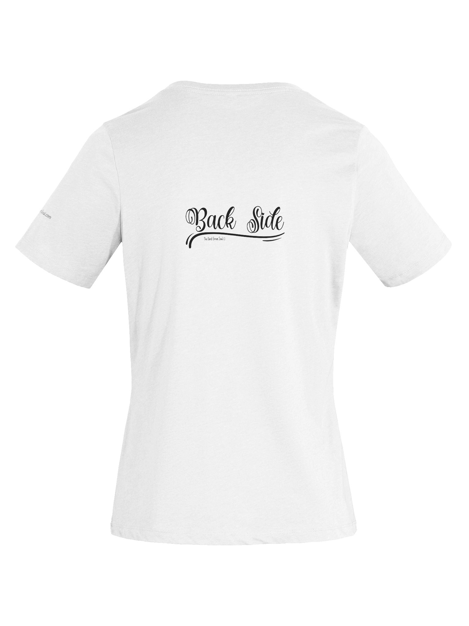 Wanna See My Back Side Black - Women's V-Neck Tee product image (2)
