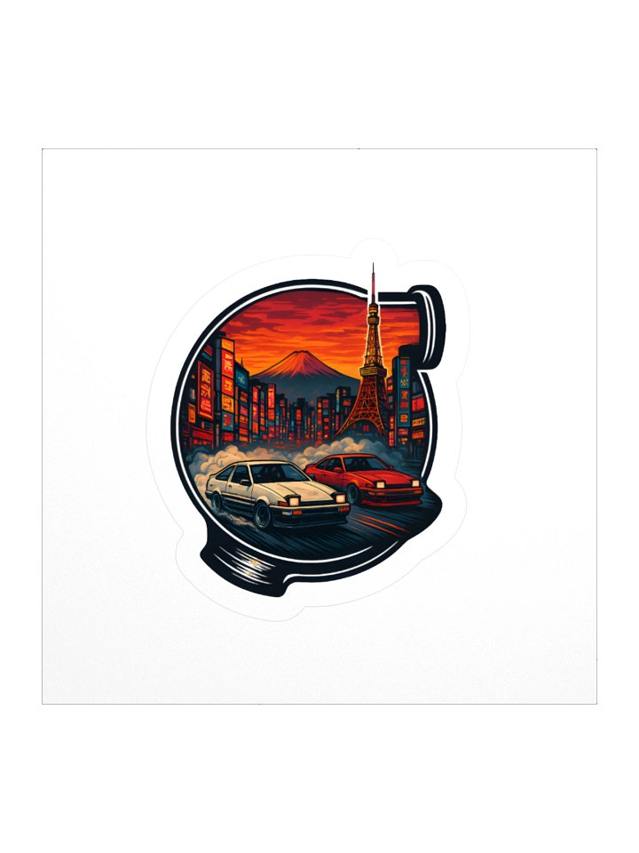 Boosted Bunny™ AE86 Turbo Edition Sticker product image (1)