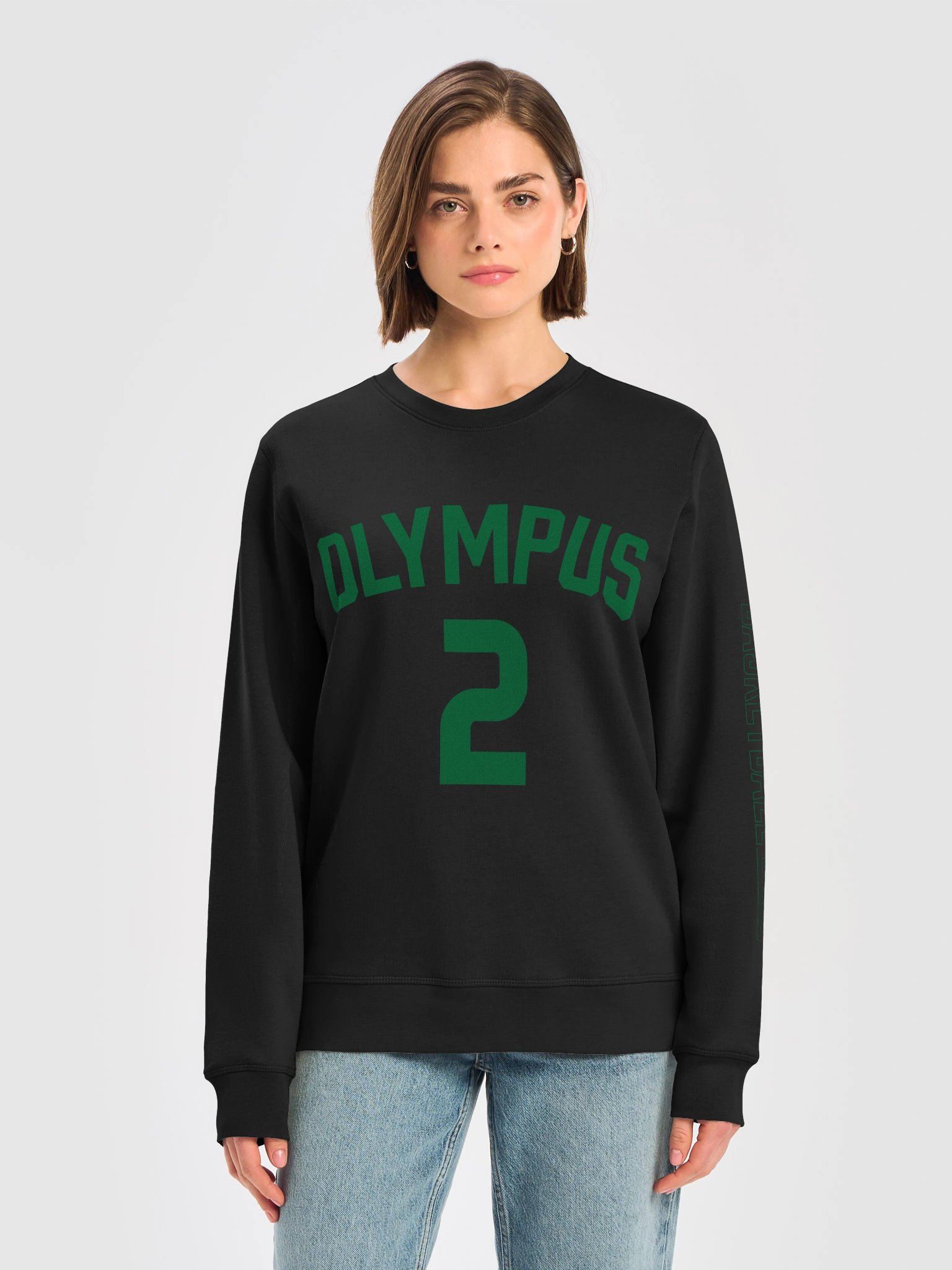Caden Jackson #2 - Oly Basketball Women's Oversized Crew Sweatshirt product image (5)