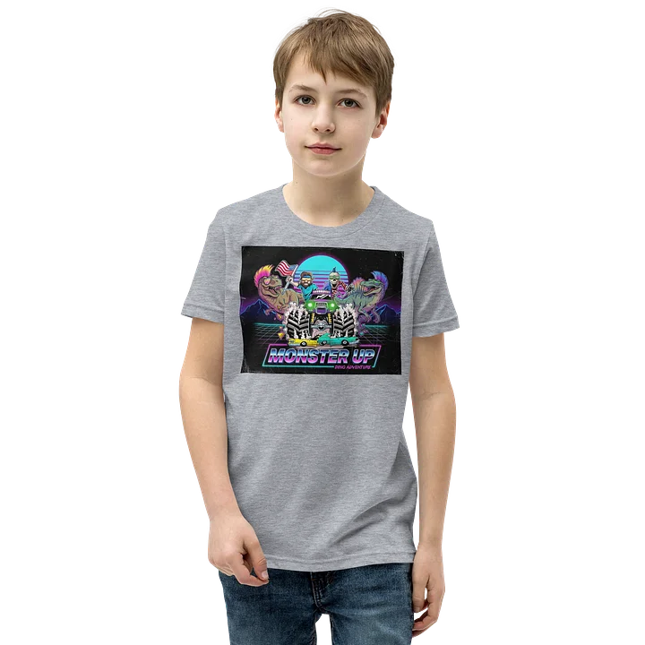 Bella+Canvas Youth Short Sleeve T-Shirt : DINO ADVENTURE product image (7)