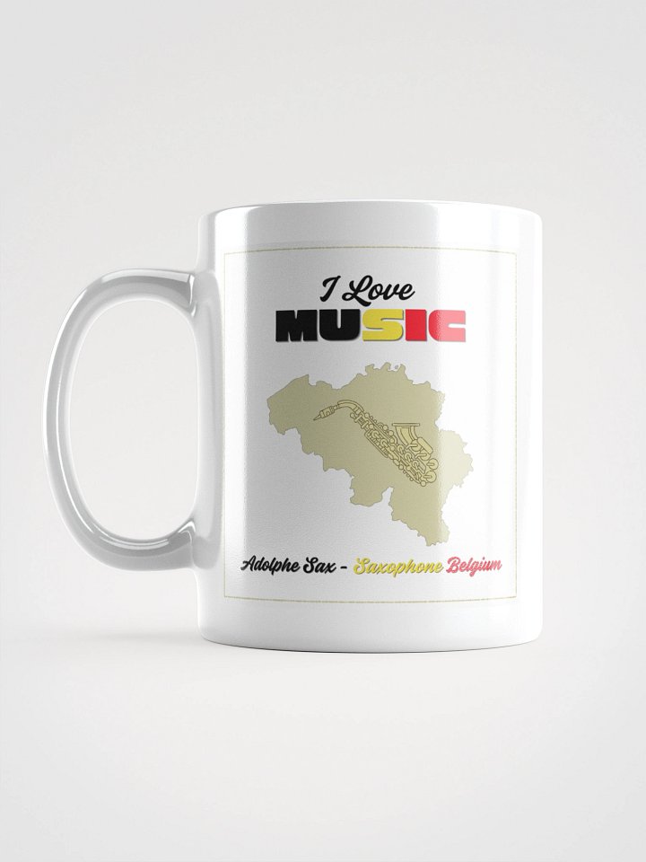 Saxophone mug (English) product image (1)