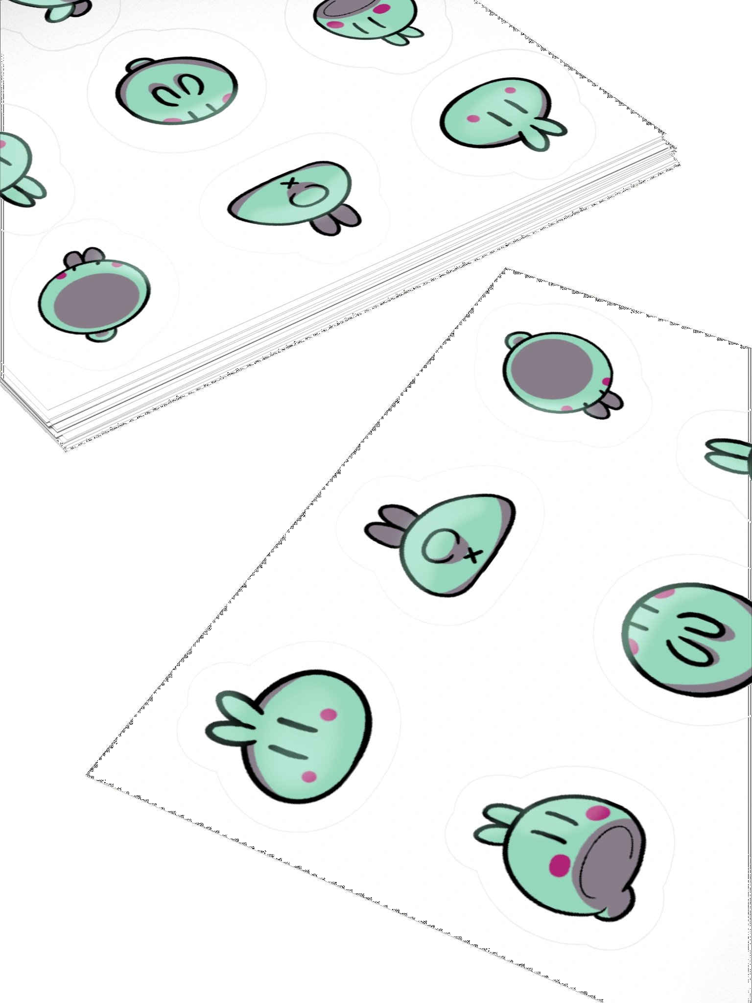 Dango Bunny Sticker Sheet product image (4)
