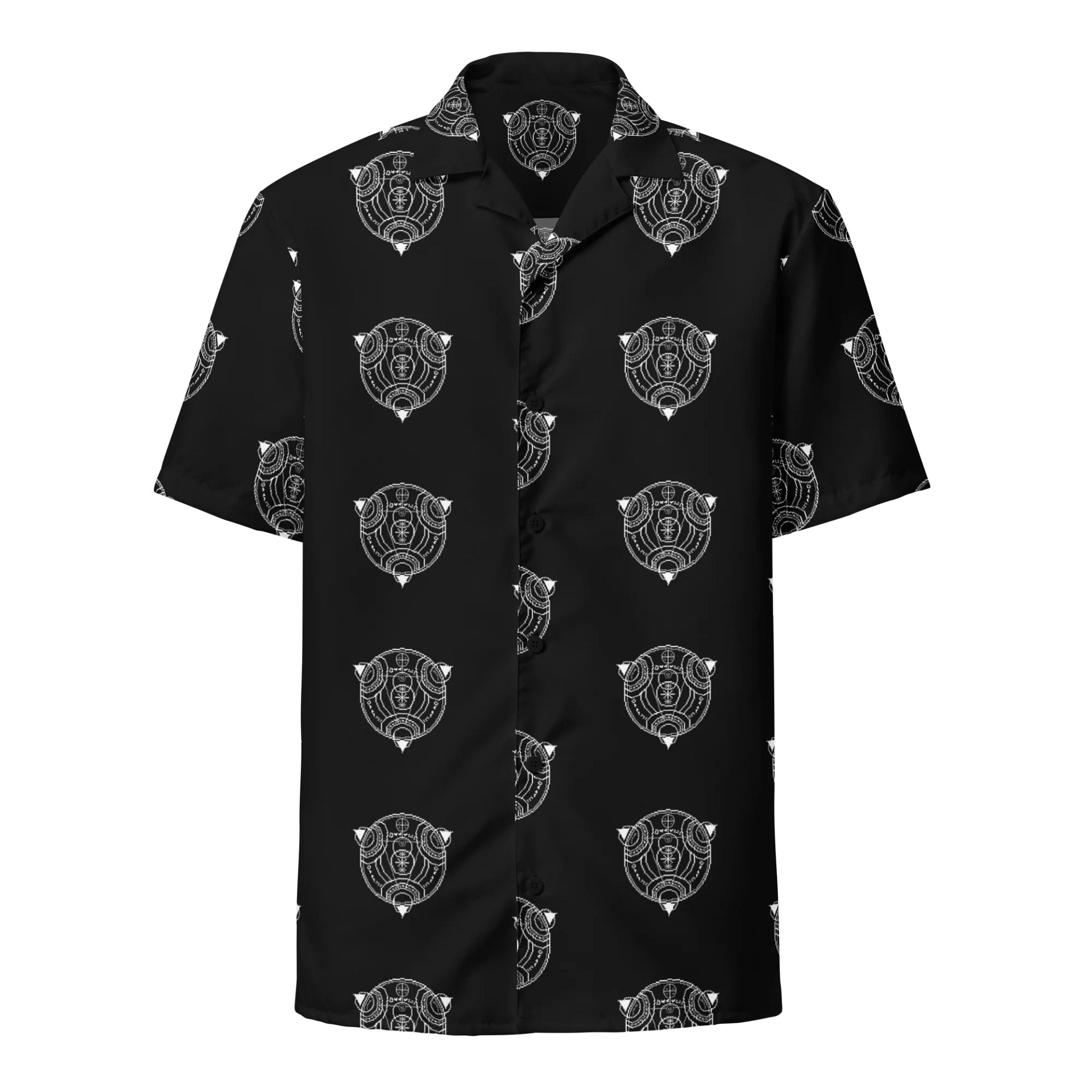 Vertigo Radio Live Logo Only Hawaiian Shirt: Pixel Edition product image (1)