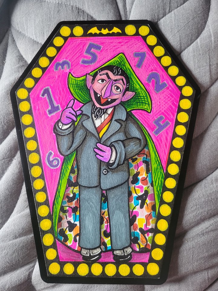 The Count Coffin Print product image (2)