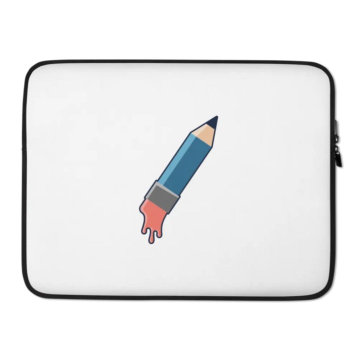 Rocket Pencil Laptop Sleeve product image (2)