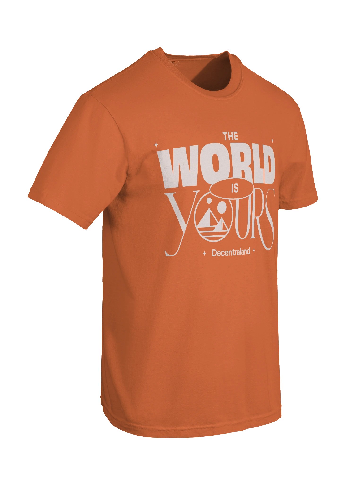 The World Is Yours T-Shirt – Orange product image (8)