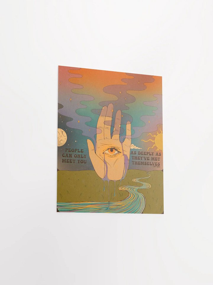 Matte Poster - Meet Yourself product image (2)