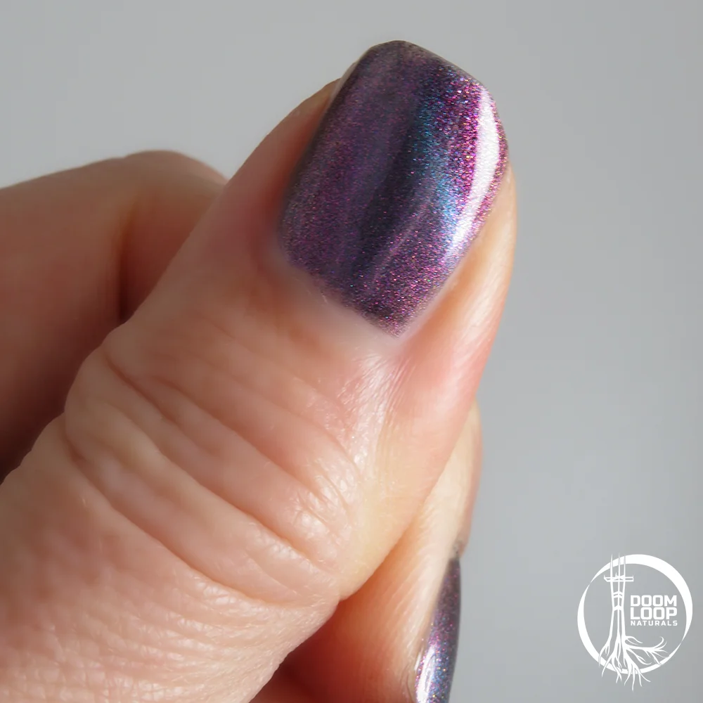 FAUSTS PRICE - Deep Purple and Blue Magnetic Nail Polish product image (4)