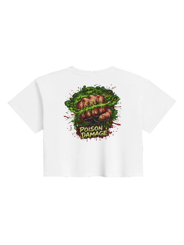 POISON DAMAGE CROP TEE product image (4)