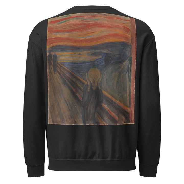 Edvard Munch The Scream Sweatshirt (Comfort Colors) product image (8)