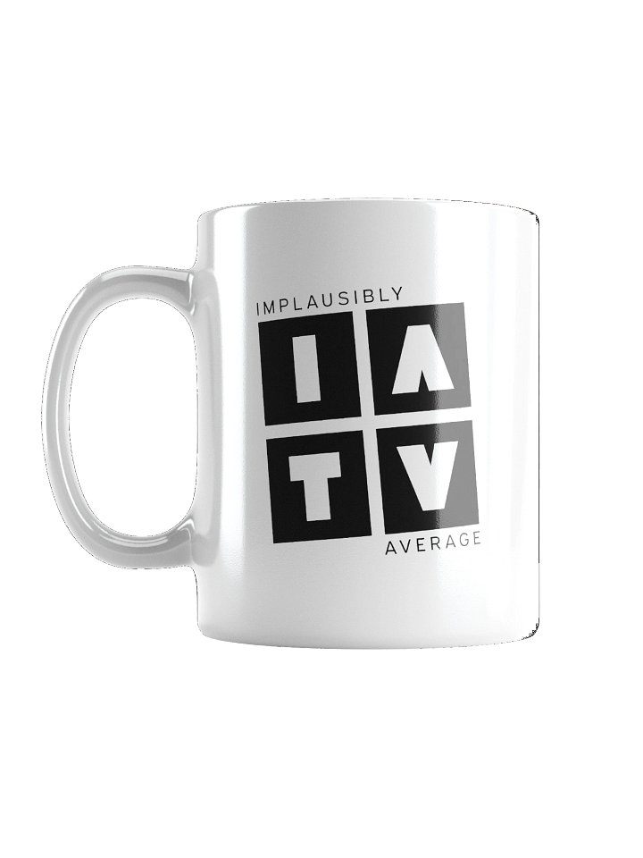 Implausibly Average TV Logo Mug (2026) product image (1)