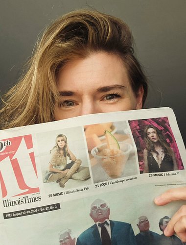 Many thanks to the Illinois Times for having me on the cover of the current issue! Excited to be back to Springfield and perf...