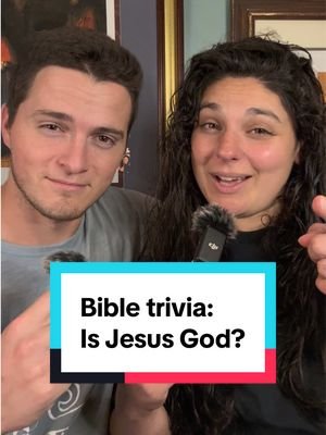 Bible trivia: is Jesus God? #fyp #christiantok #christiantiktok #bible #jesus 
