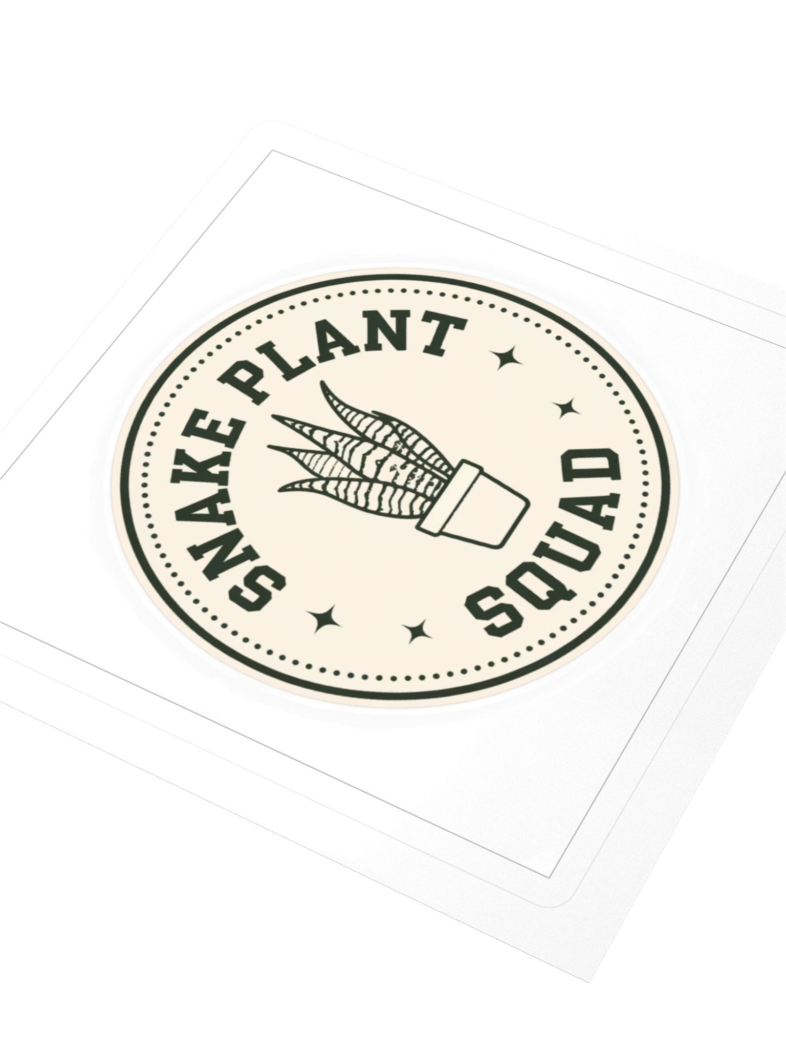 Snake Plant Squad — Sticker product image (3)