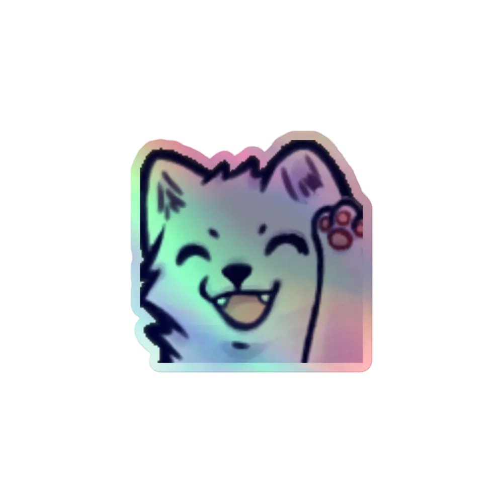 wolf wave sticker! product image (1)