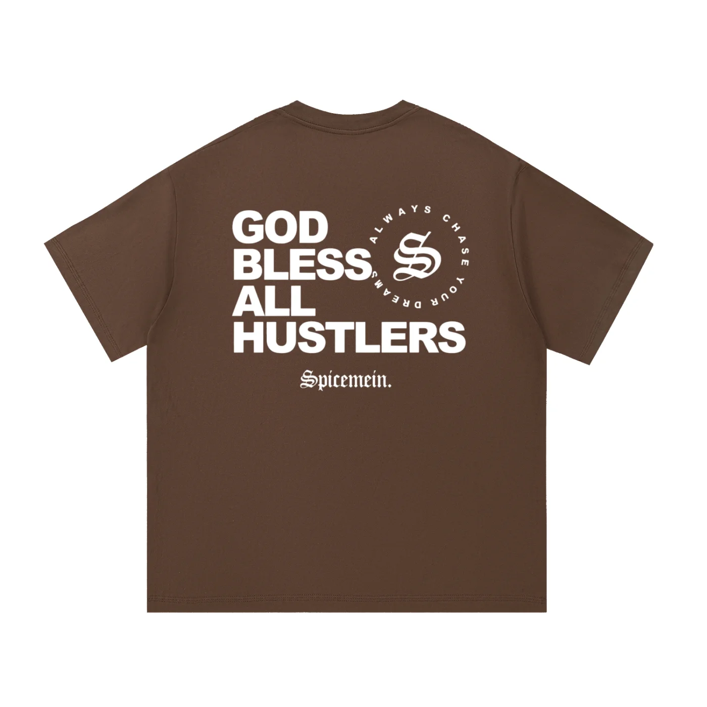 God Blessed All Hustlers Essential Cotton T-Shirt product image (6)