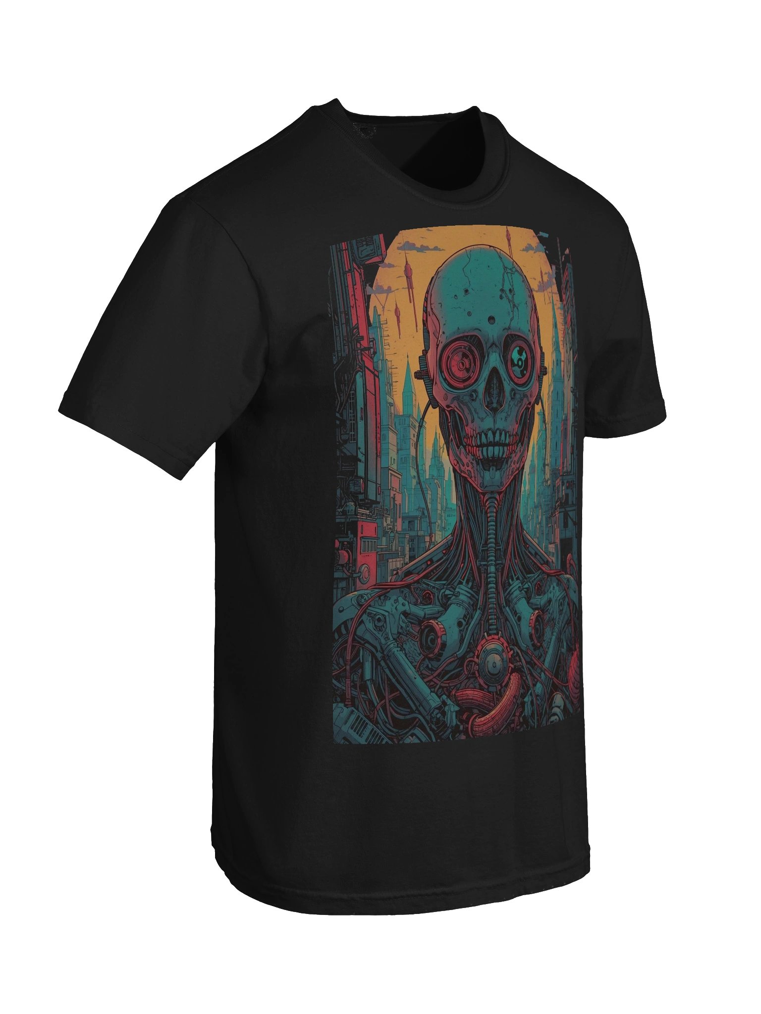 Synthetic Skull Dominion Heavyweight T-Shirt product image (4)