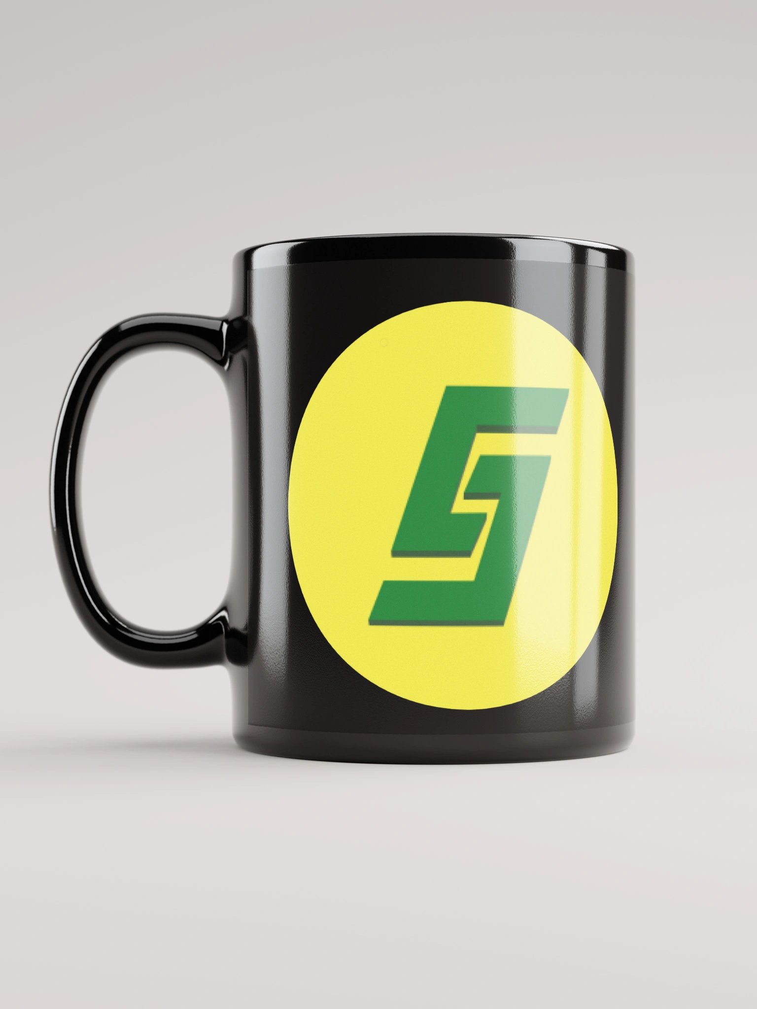 Black Gusty J Logo Mug product image (12)
