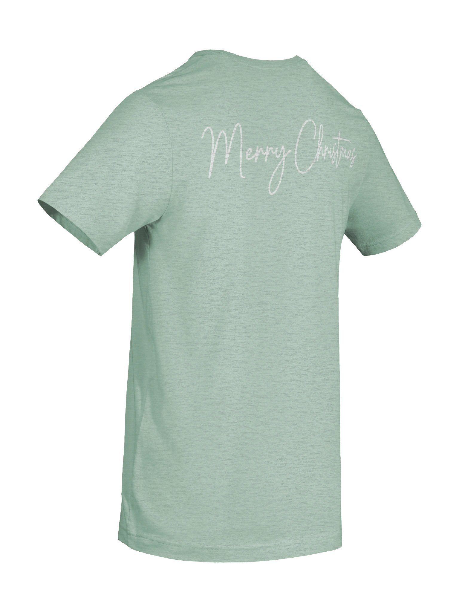 Vintage Merry Christmas Santa T-Shirt – Retro Holiday Graphic Tee with Candy Canes & Festive Typography product image (10)