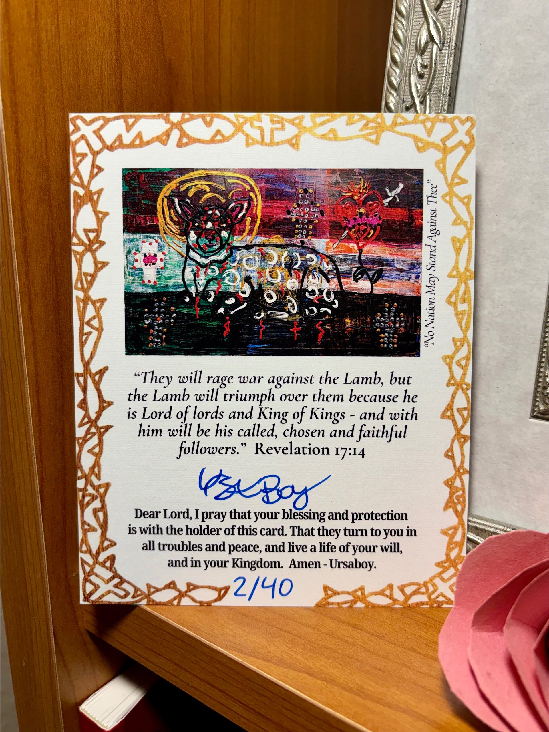 LAMB OF GOD Prayer Card product image (6)