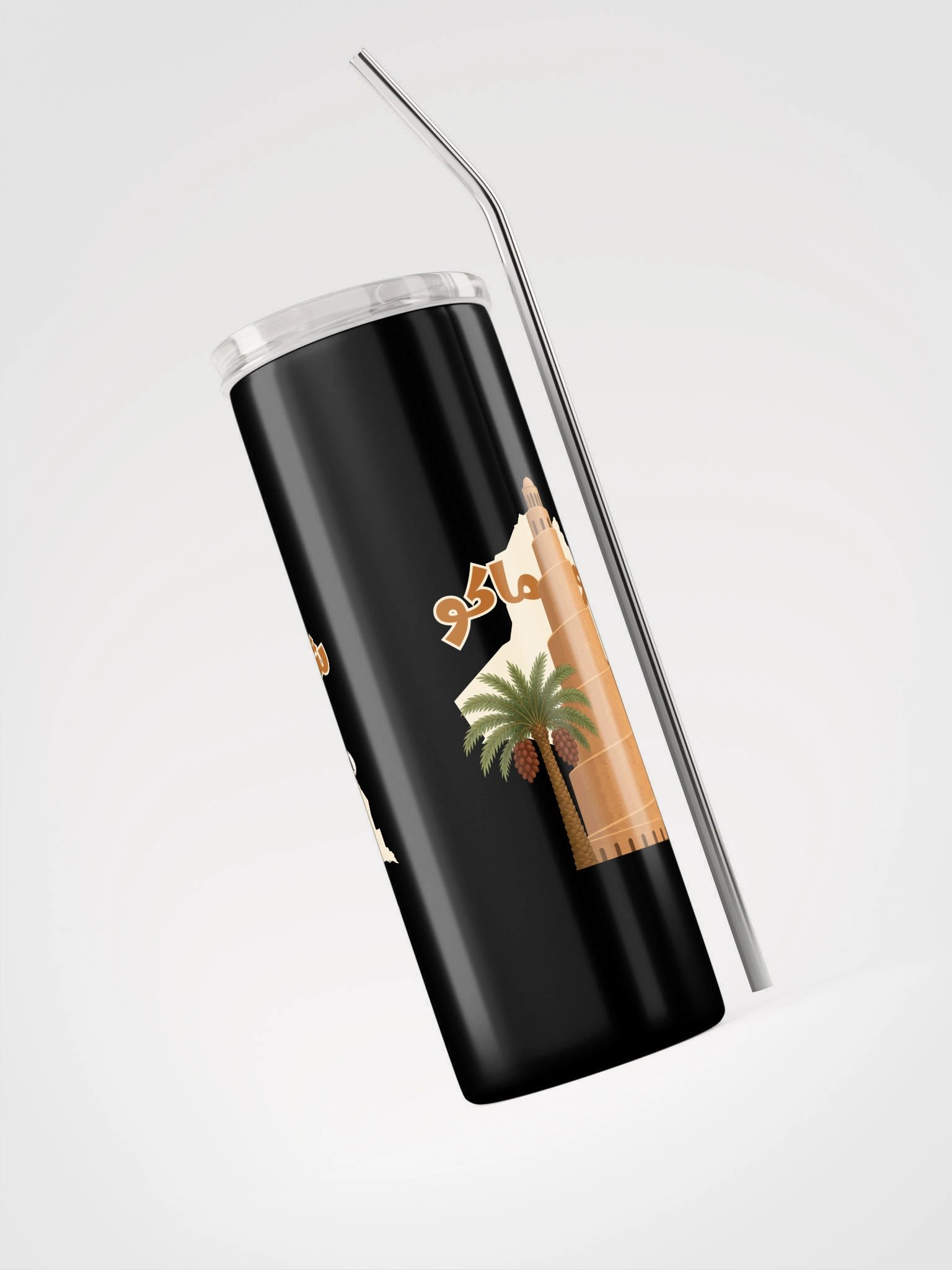 Shaku Maku Stainless Steel Tumbler with a Straw product image (6)