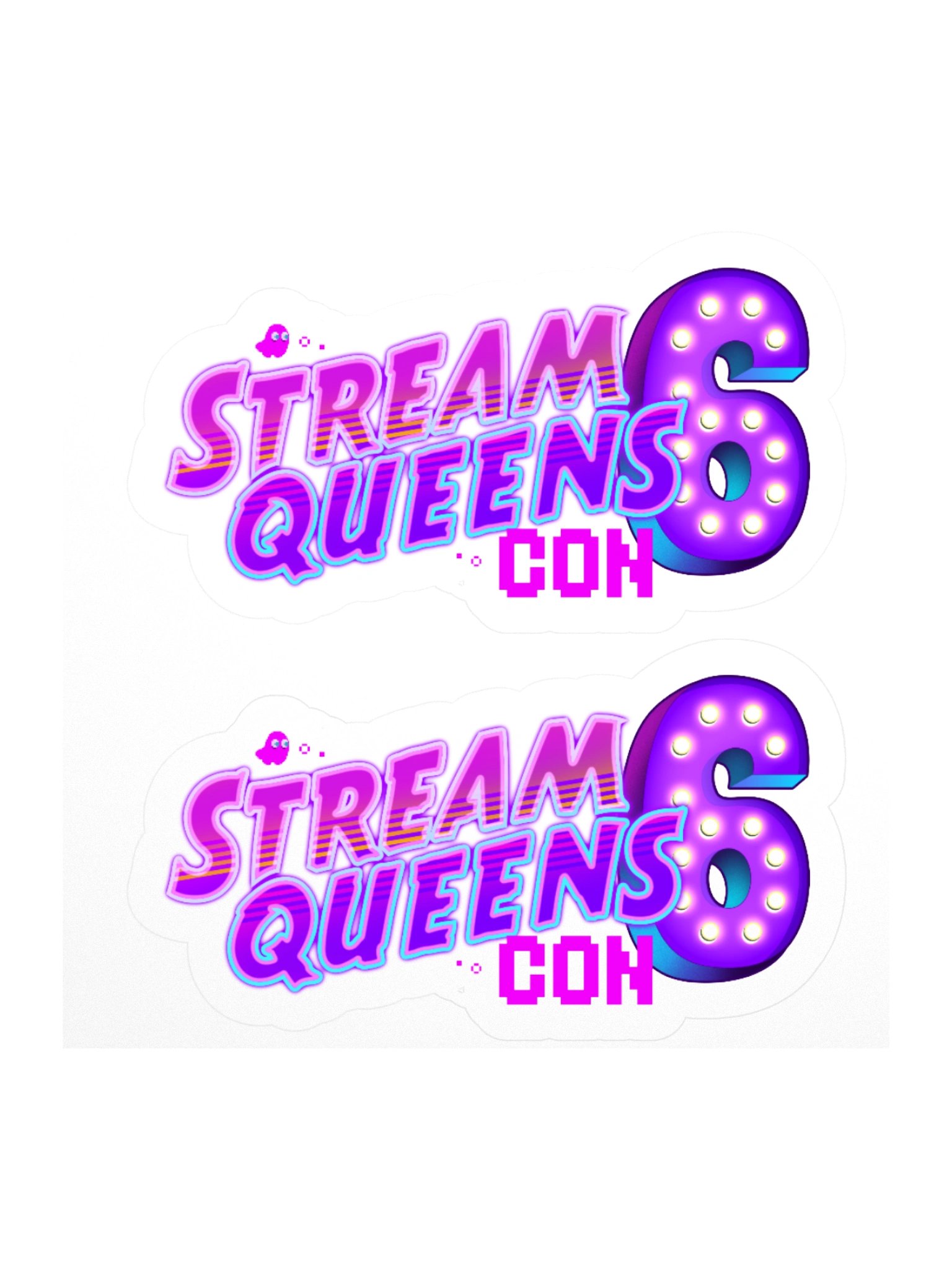 Stream Queens Con 6 Logo Stickers product image (1)