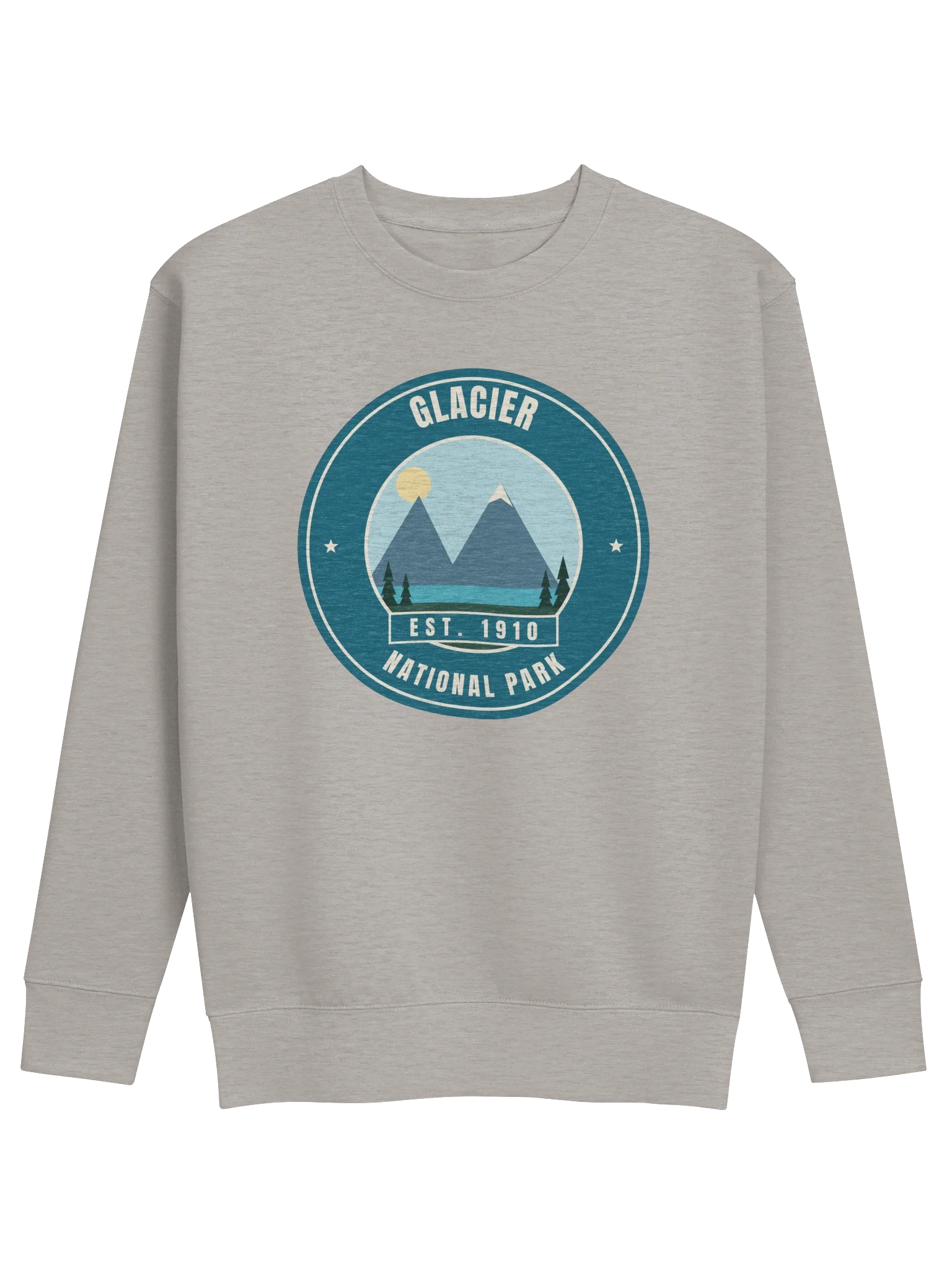 Glacier National Park Badge Sweatshirt