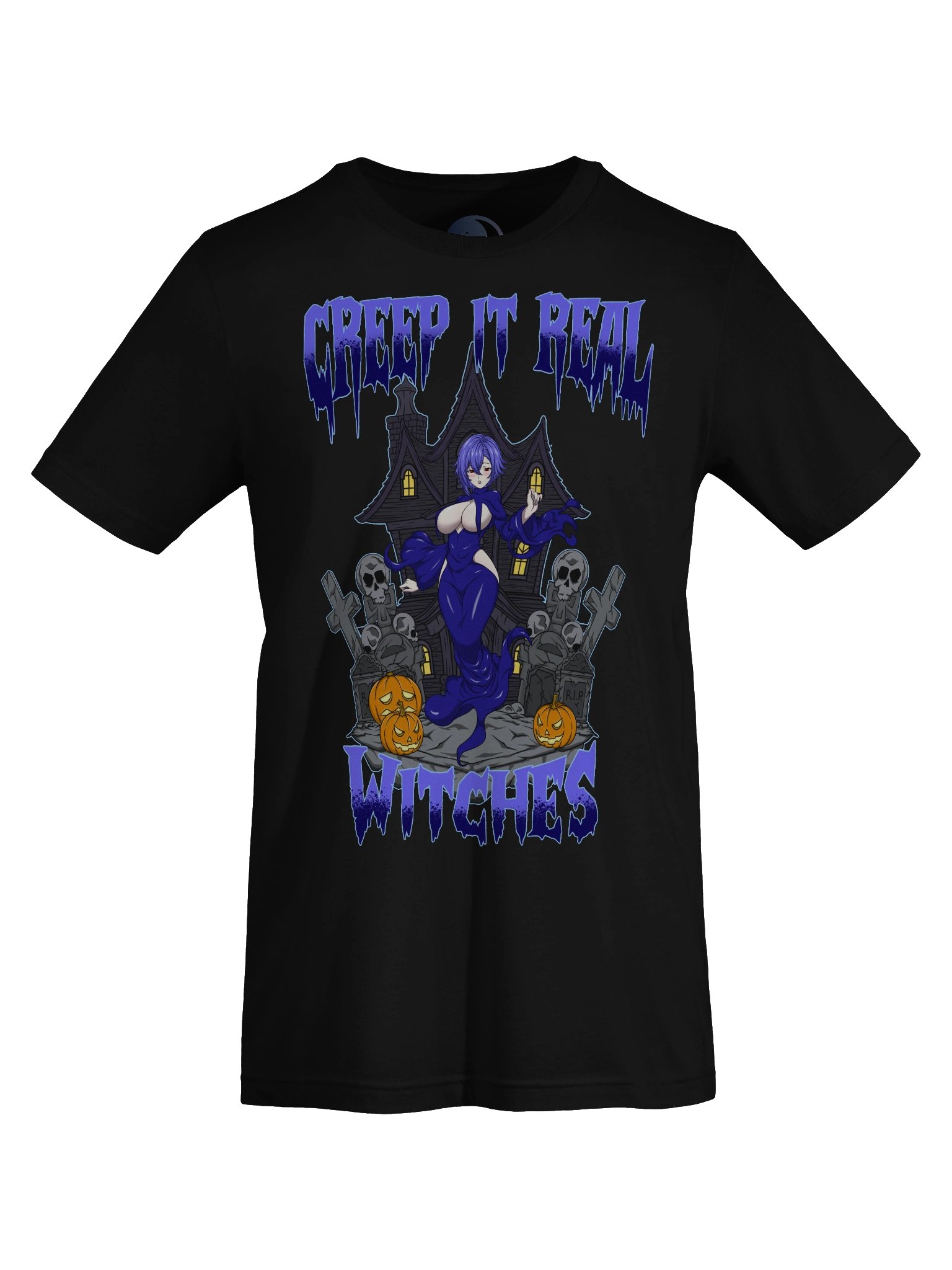 Creep It Real Halloween Tee (Blue) product image (7)