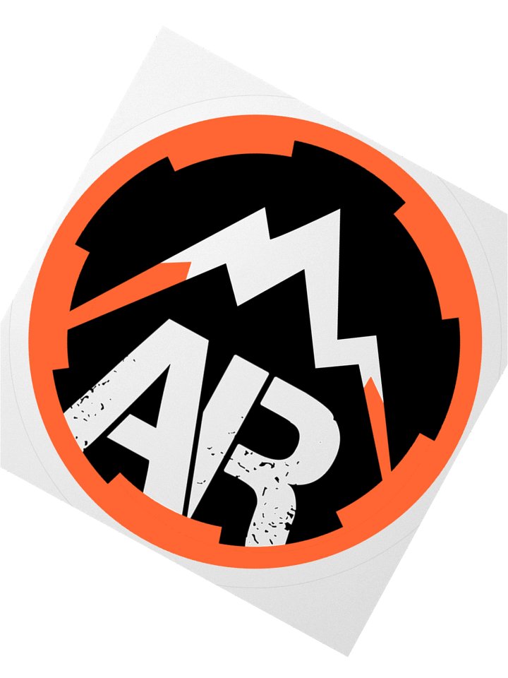 Armatis Reviews logo sticker black background product image (6)