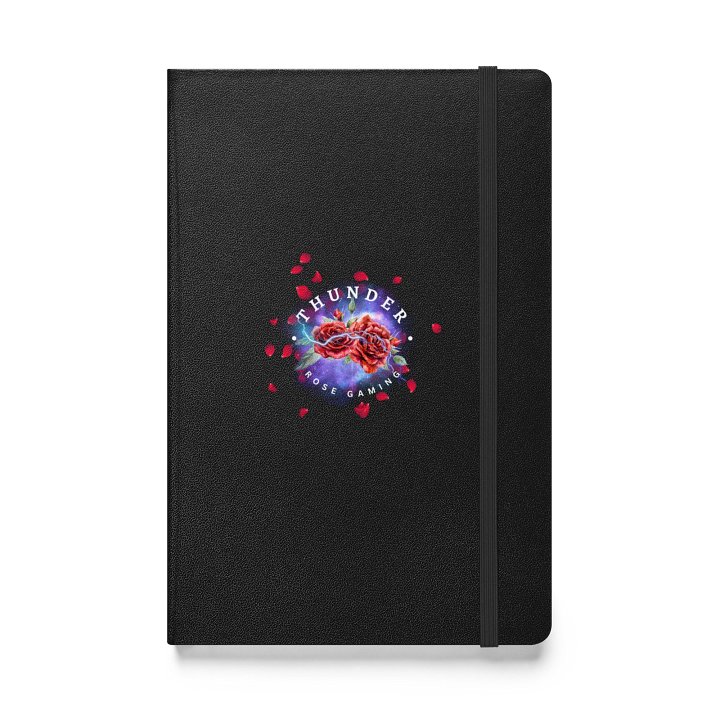 Cosmic Thunder Rose Hardcover Notebook product image (1)