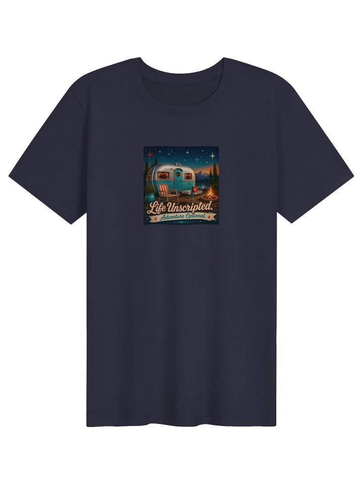 Life Unscripted. Adventure Optional. T-Shirt product image (1)
