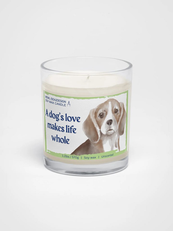 Beagle Dog Lover Best Gift, Large Capacity, Great Value & Eco-Friendly Candle – 1.2 lbs of Pure Serenity product image (1)