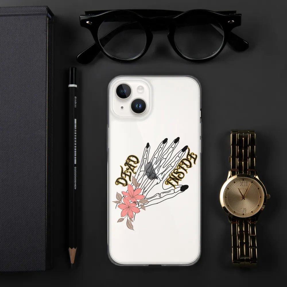 Dead Inside pinkyafterdark iPhone Case product image (260)