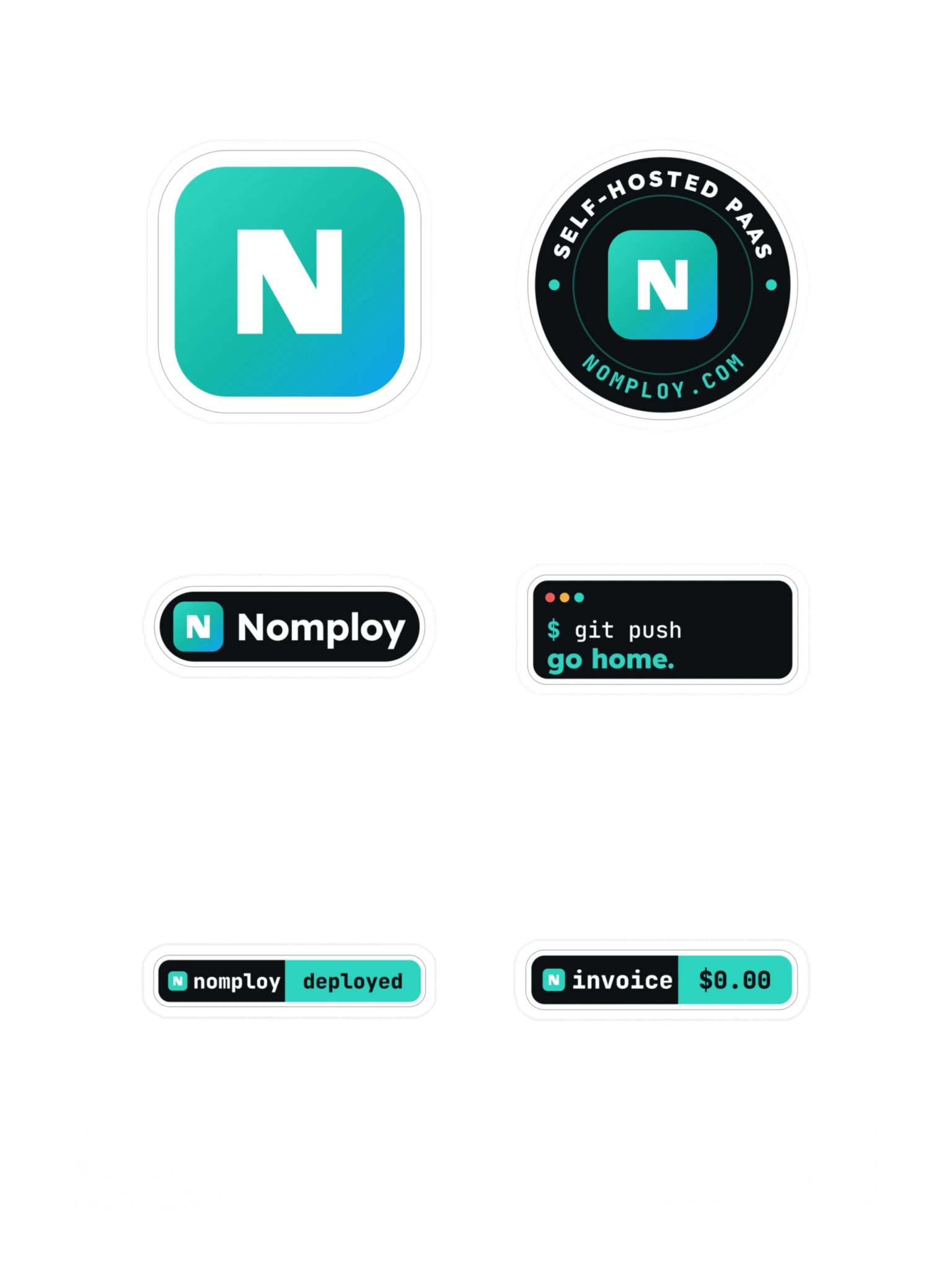 Nomploy Sticker Sheet product image (3)