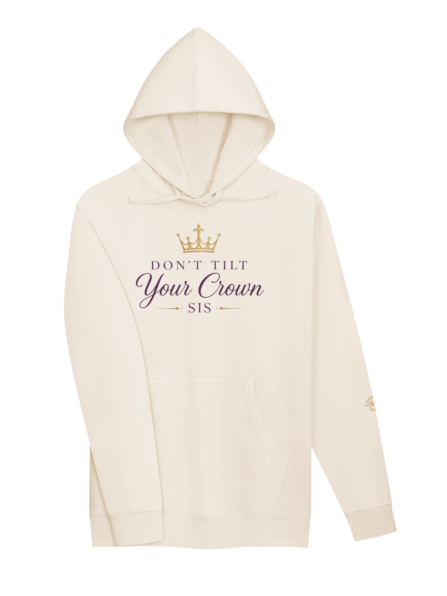 Don't Tilt Your Crown, Sis Women's Midweight Hoodie product image (47)