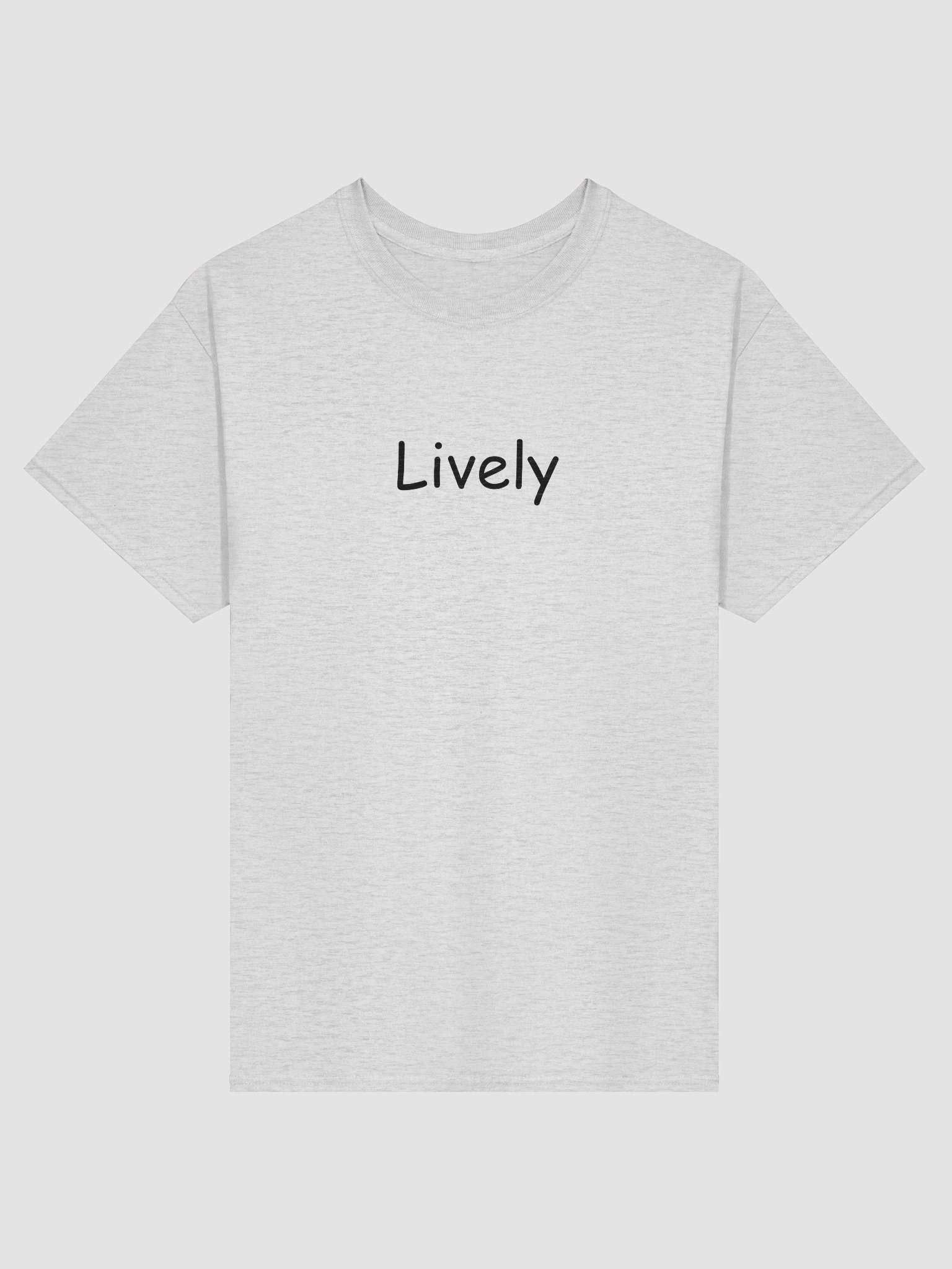 “Lively” My Vibe Cotton T-Shirt product image (3)