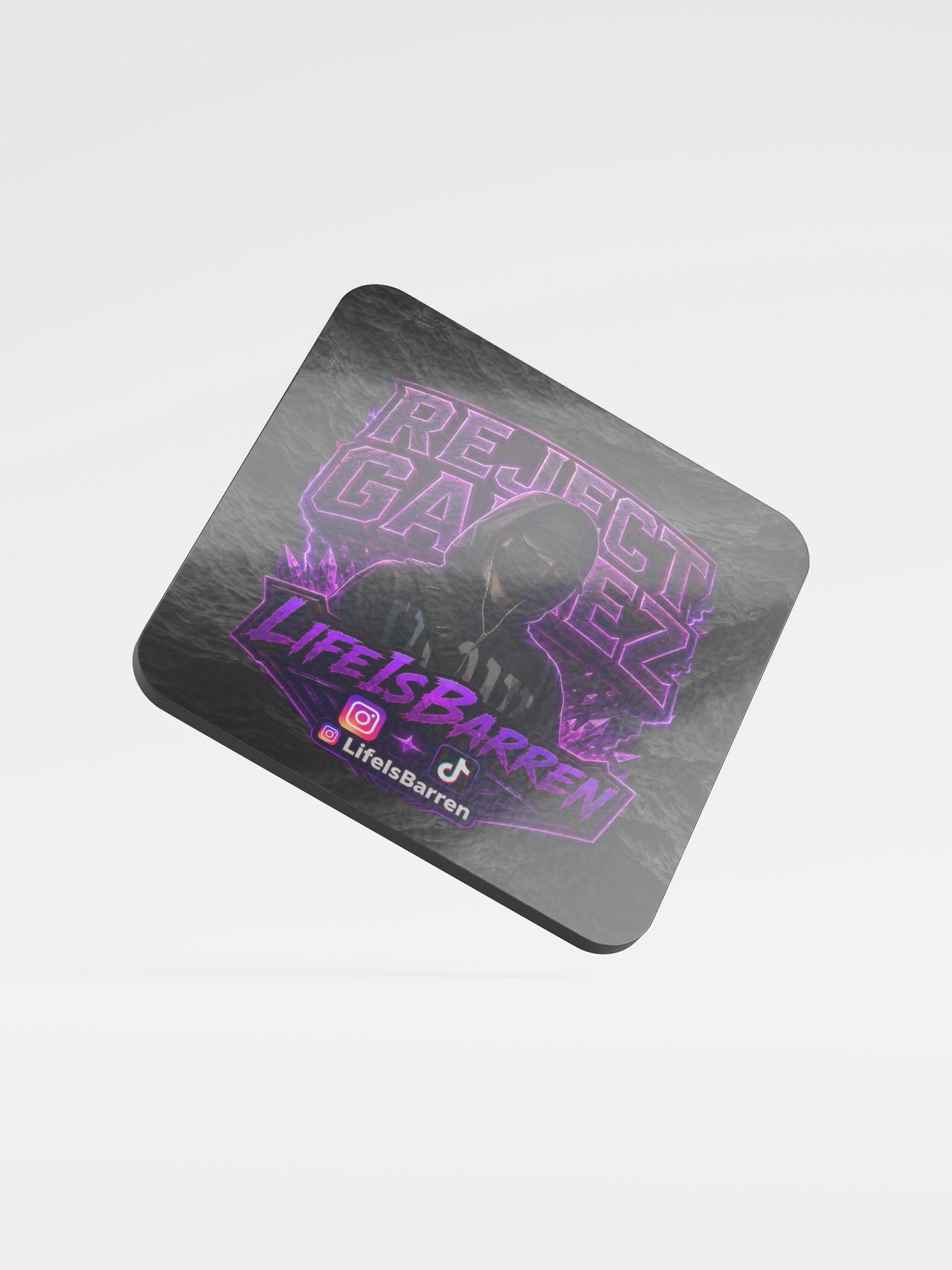 Glossed Cork Coaster product image (1)
