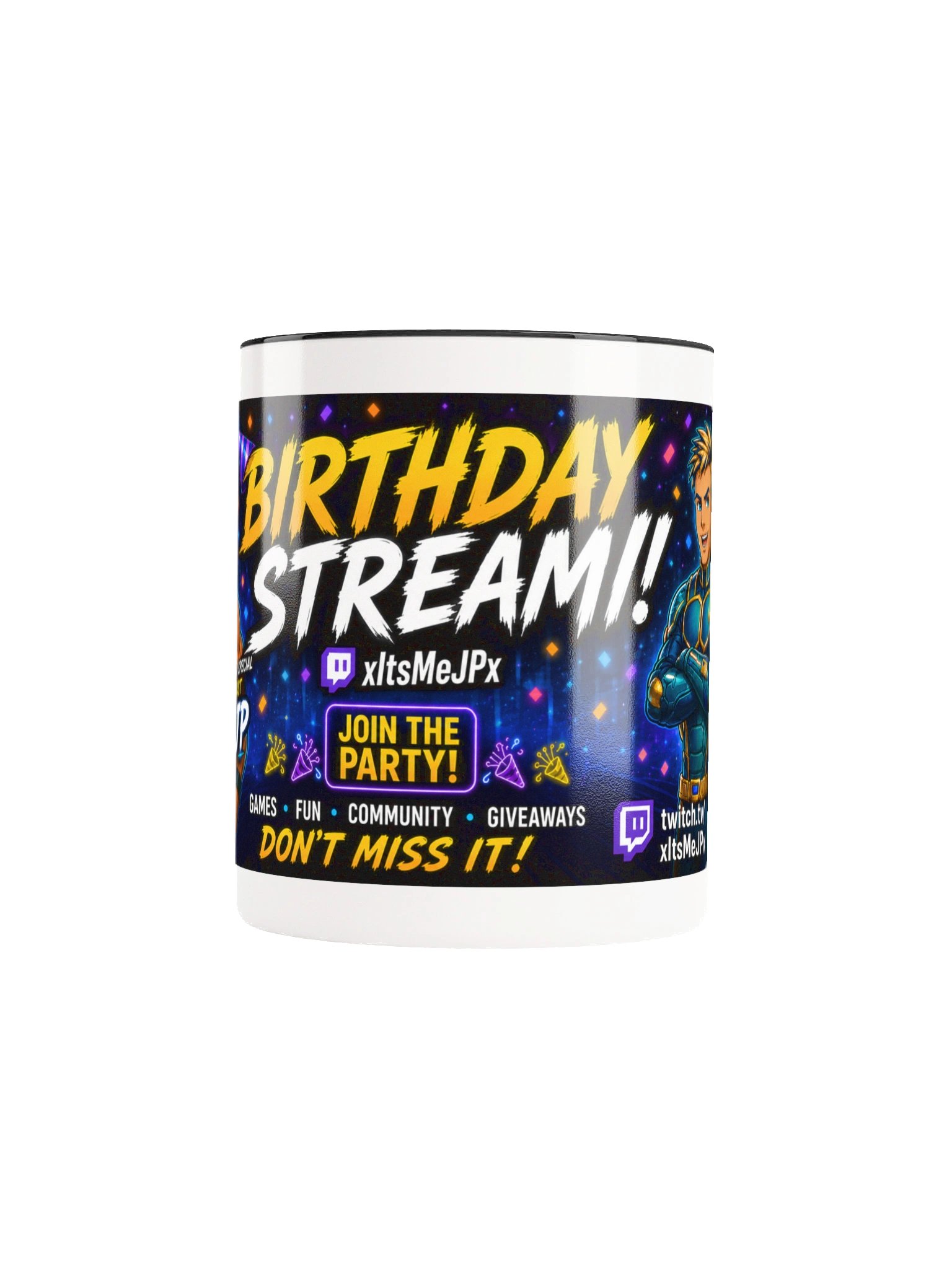 JP Bday Stream Mug product image (5)