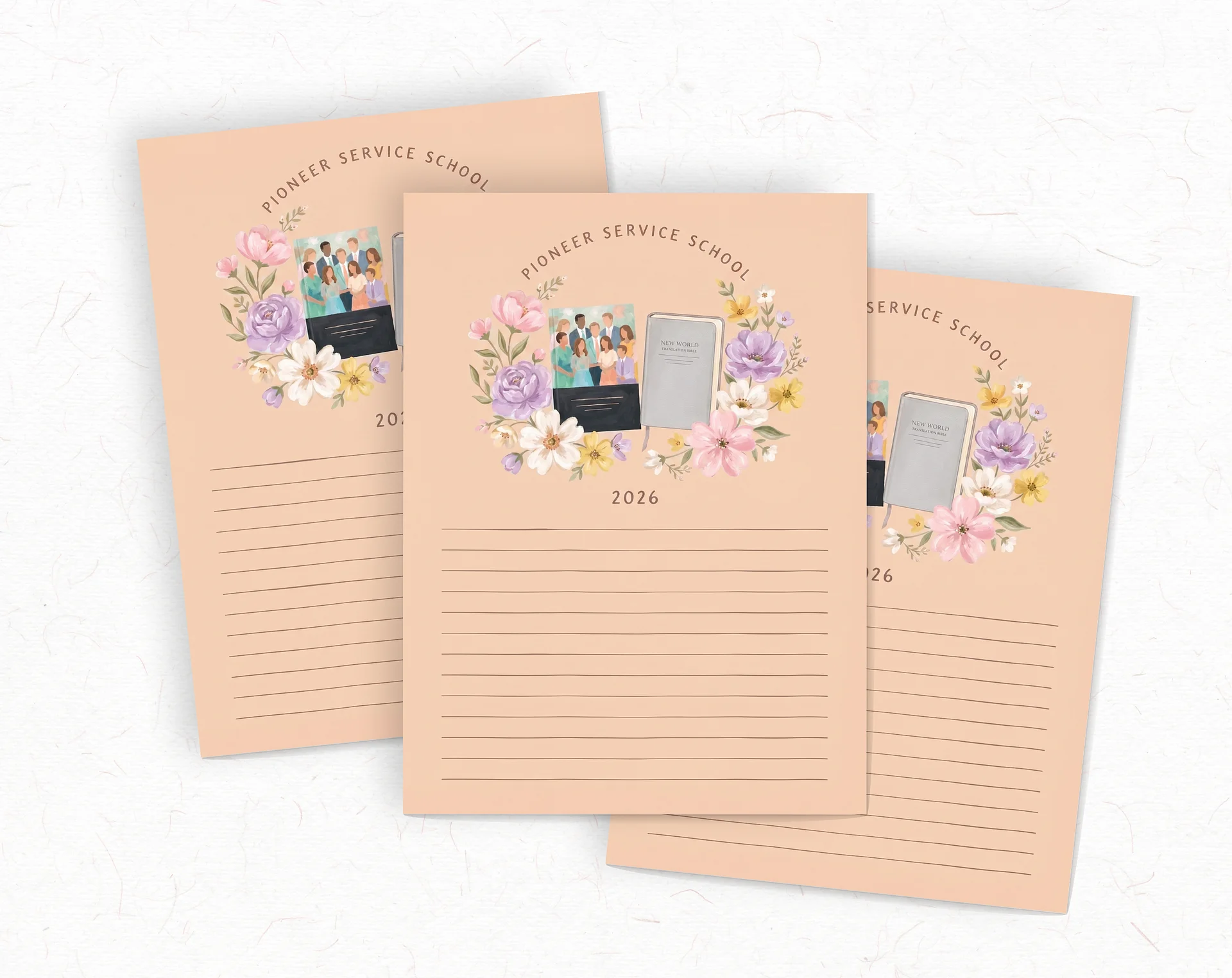 Pioneer School Notepad Favors - view 10