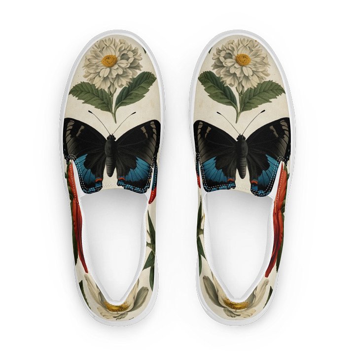 Botanical Bliss Slip-On Canvas Shoes product image (1)