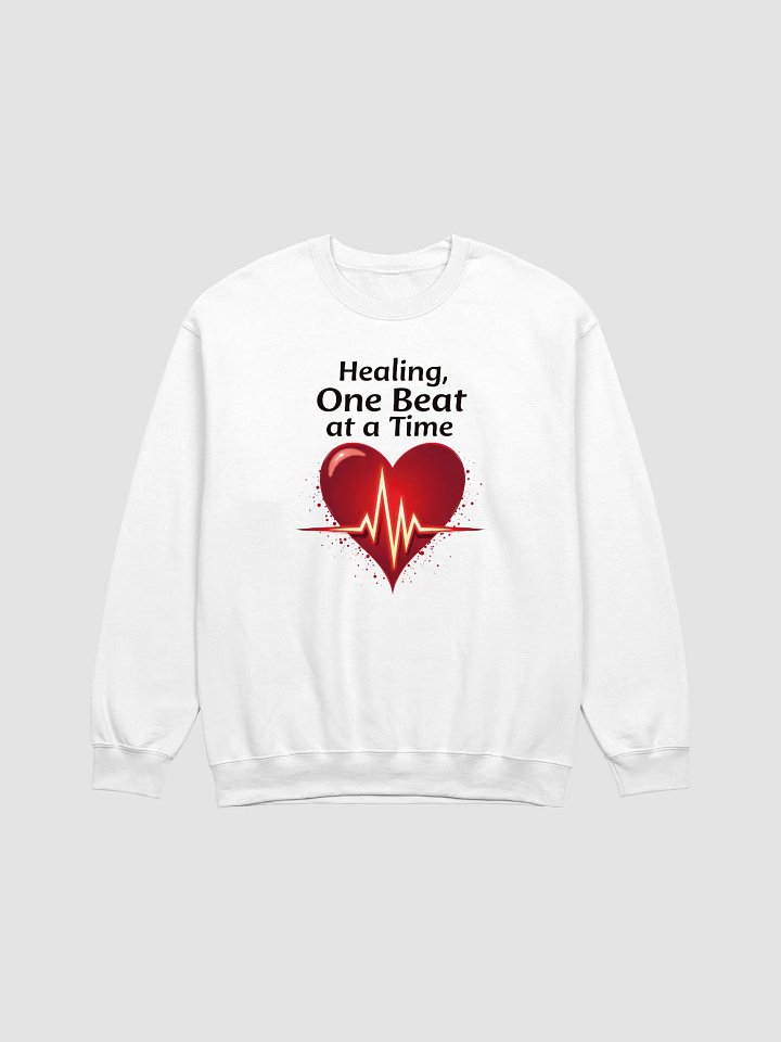 Healing Heartbeat Crewneck Sweatshirt product image (2)