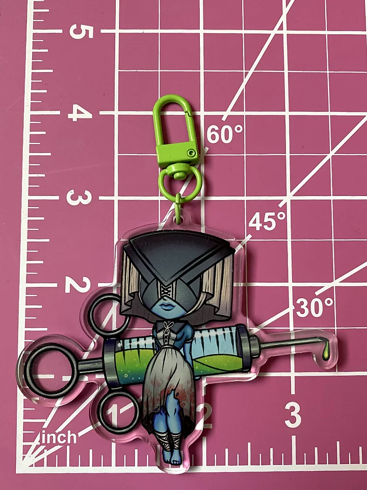 Undead Nurse Acrylic Keychain product image (2)