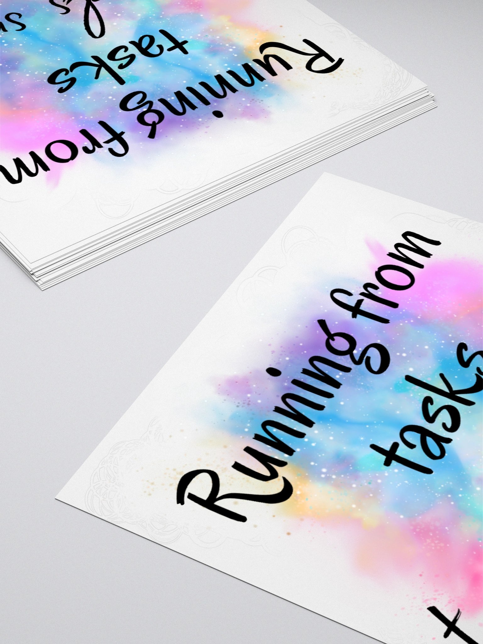 Running from Tasks Stickers product image (4)