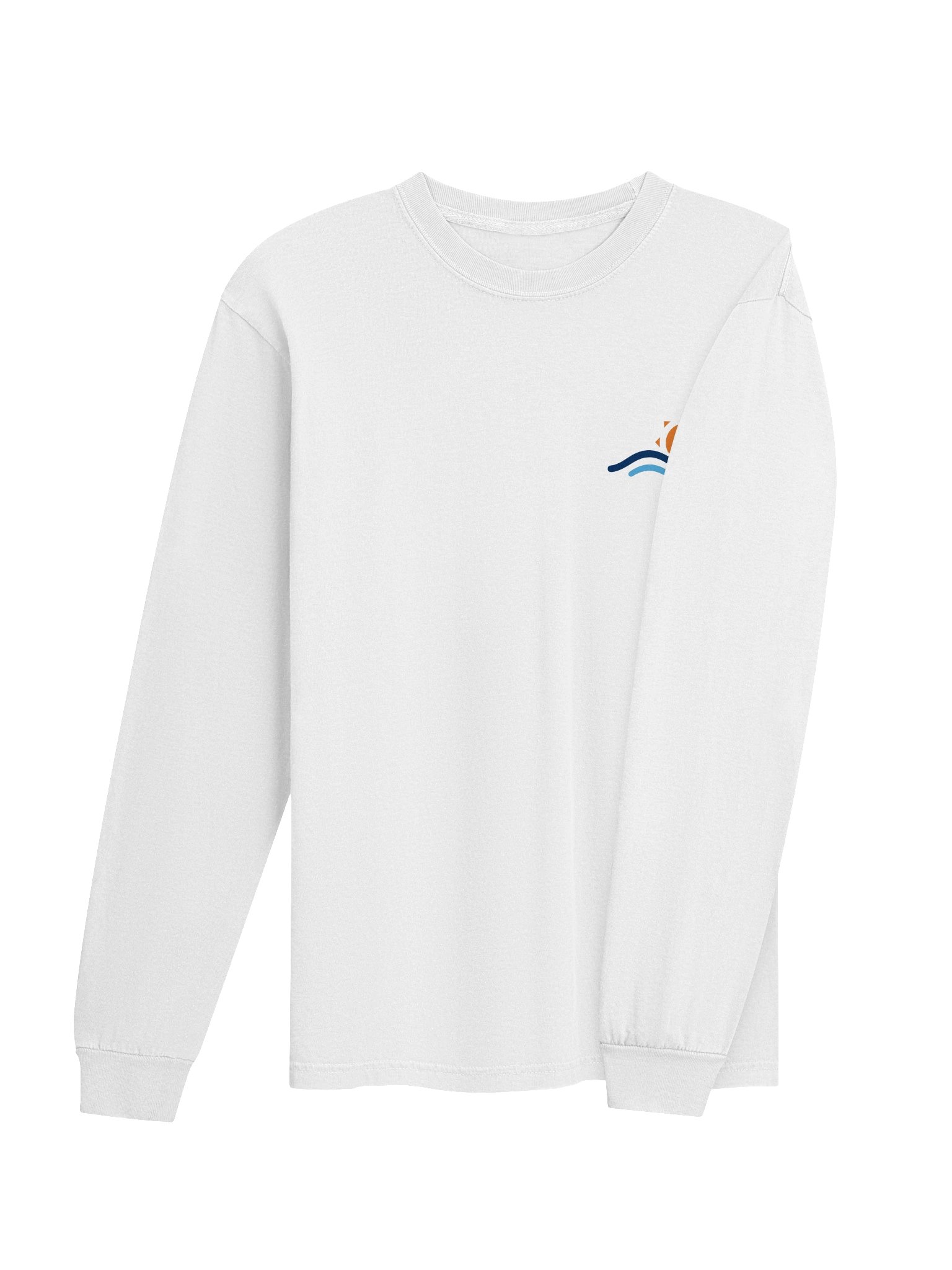 Front Pocket Logo and Full Back Graphic Long Sleeve (Dark Logo) product image (4)