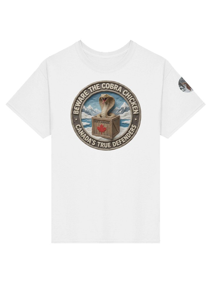 Beware the Cobra Chicken | Essential Character Tee (White) product image (1)